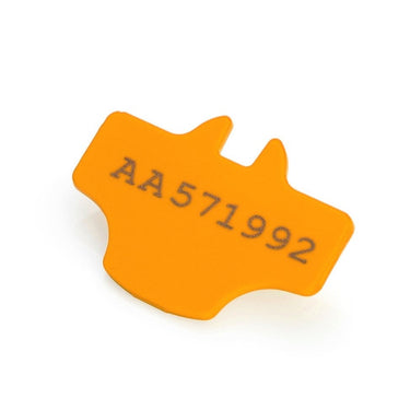 T2 Steckplombe nummeriert (Orange)